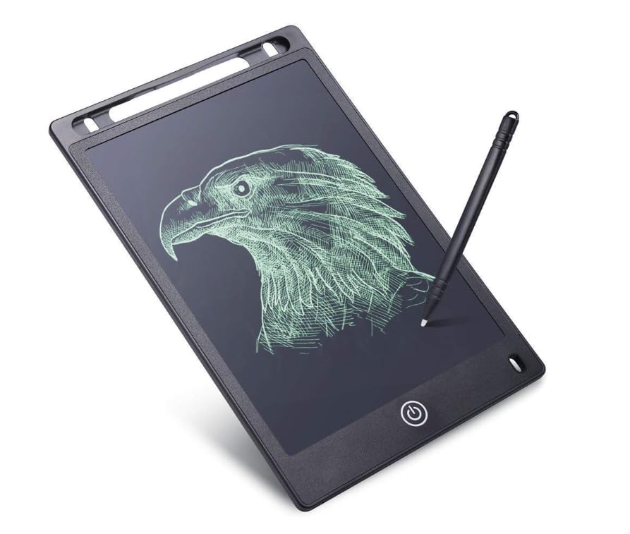 2 Nos of Digital Slate 8.5 Inch LCD Writing Tablet/Drawing Board/Doodle Board/Writing Pad Reusable Portable E Writer Educational Toys (Pack of 2)